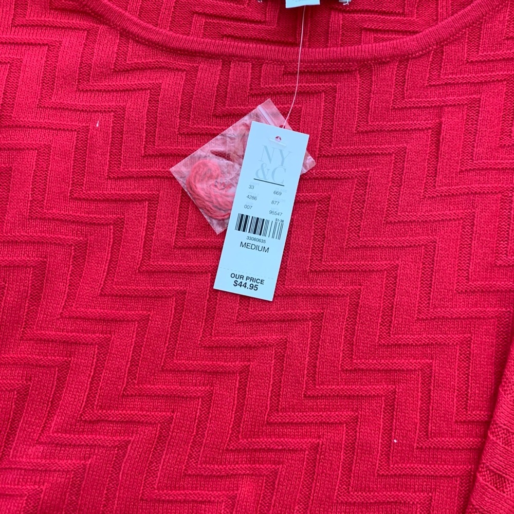 NWT NEW YORK & CO Sweater - Picture 2 of 2